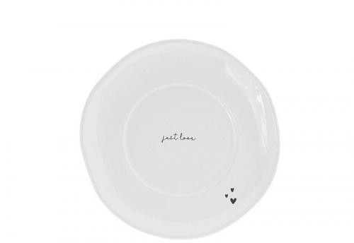 Bastion Collection Plate Cup sm White/Just love. schick, schoen