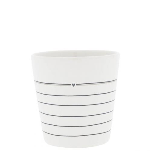 Bastion Collections Tasse White Stripes