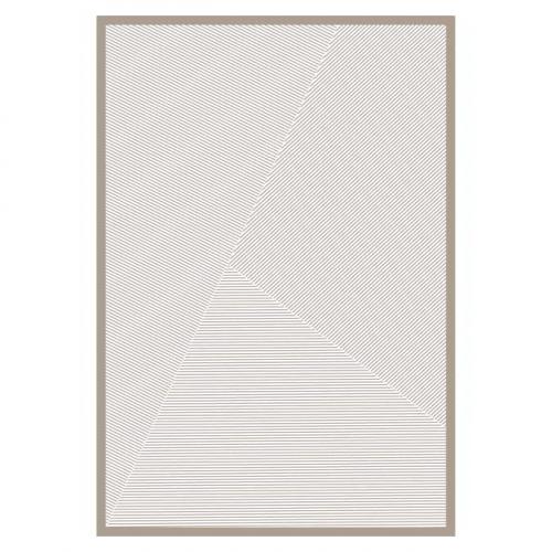 Breezyblanket Single Stripes Taupe