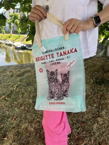 Brigitte Tanaka Tasche Cats, Katzenliebe