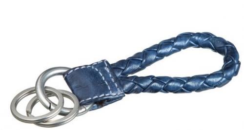 Bull & Hunt Keyring No2 blue