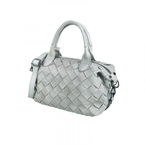 Bull & Hunt Charlotta Flechtwerk grey