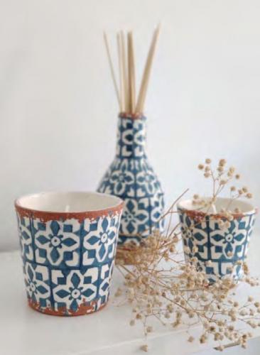 Preview: Citronella Outdoor Duftkerze Bergamotte Türkis, schick, schoen