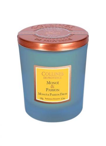 Collines de Provence Kerze Monoi & Passionsfrucht 180g, wunderbar