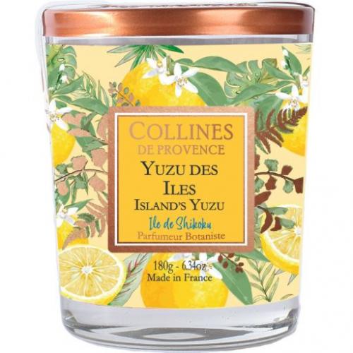 Collines de Provence Kerze Yuzu aus Inseln 180g, urlaub, Asien, frisch