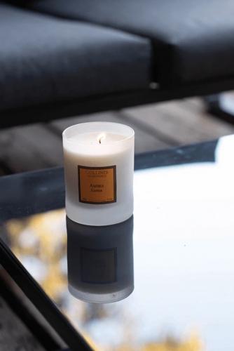 Collines de Provence Kerze Amber Vanille