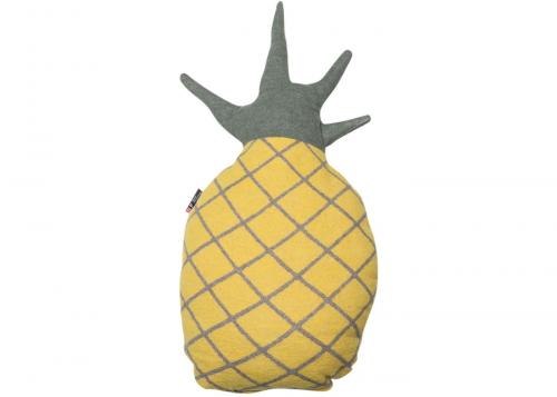 David Fussenegger Silvretta Kissen Ananas inkl. Füllung, super, schoen, gelb