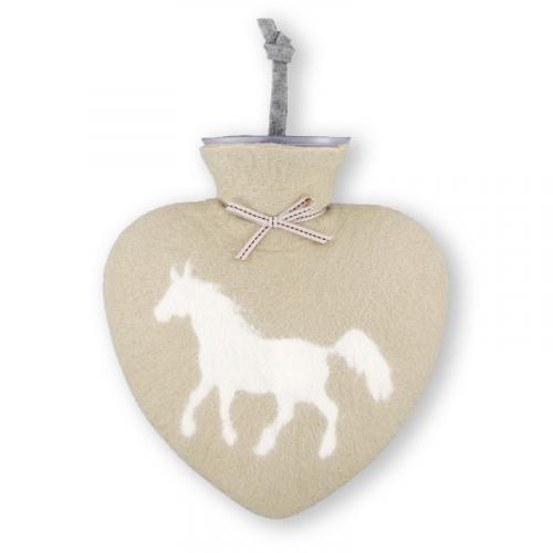 Dorothee Lehnen Herzwärmflasche Ponymotiv, safari