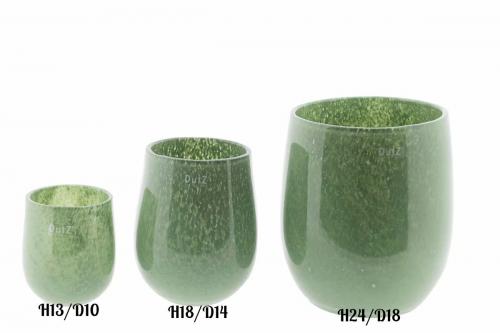 DutZ Vase Barrel Pistazie H 13 cm / D 10 cm