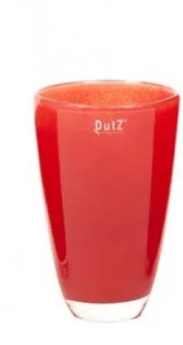DutZ Flowervase Red H 21 / D 13