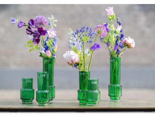 DutZ Vase Rona Green Bubbles