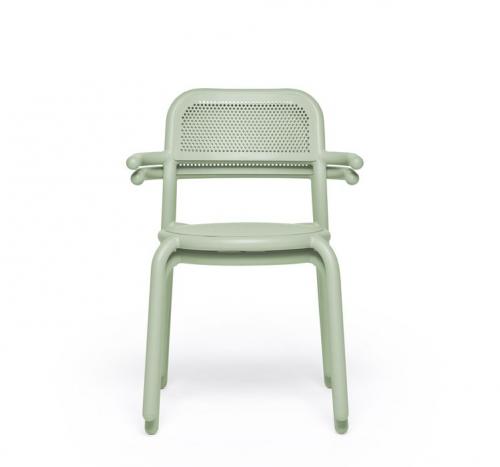 Fatboy Toni Armlehnen Gartenstuhl 2er SET Mist Green, schick