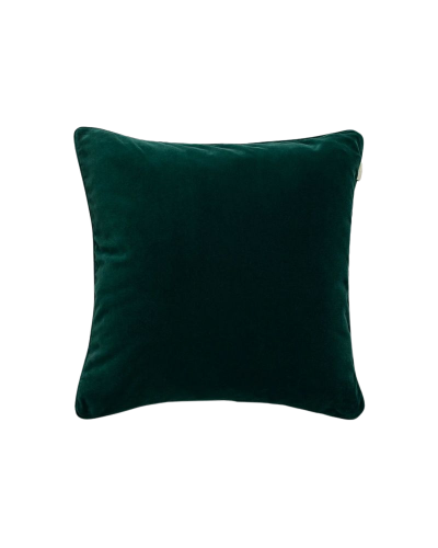 Gant Kissenhülle Velvet Cushion Tartan Green