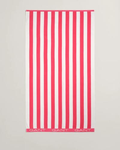 Preview: Gant Strandhandtuch Block Stripe Watermelon Red
