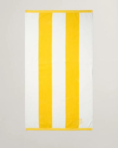 Preview: Gant Strandhandtuch Bold Stripe Daffodil Yellow