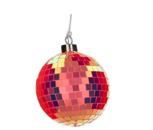 GiftCompany, Disco, LED-Kugel, 10cm, neon orange 
