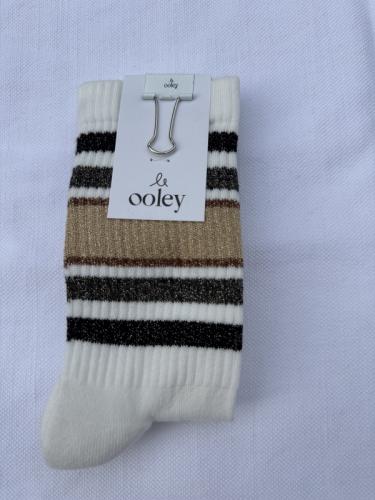 ooley Socken Sporty Glitter Gold Powder