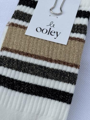 ooley Socken Sporty Glitter Gold Powder