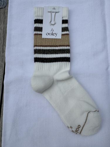 ooley Socken Sporty Glitter Gold Powder
