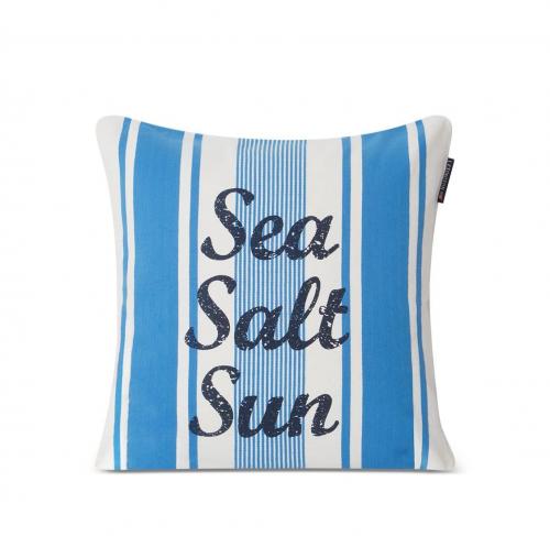 Lexington Kissenbezug Striped Sea Salt Sun Organic Cotton, schick, schoen, modern