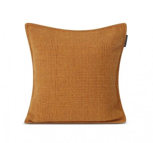 Lexington Kissenbezug Structured Wool Mix Cotton Pillow Mustard