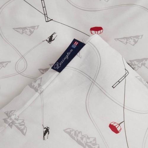Preview: Lexington Kissenhülle Winter Printed Cotton Sateen Bed