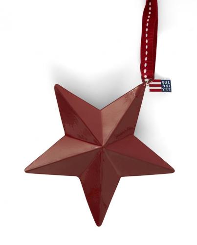 Preview: Lexington Metal Star Red 12 x 12 cm