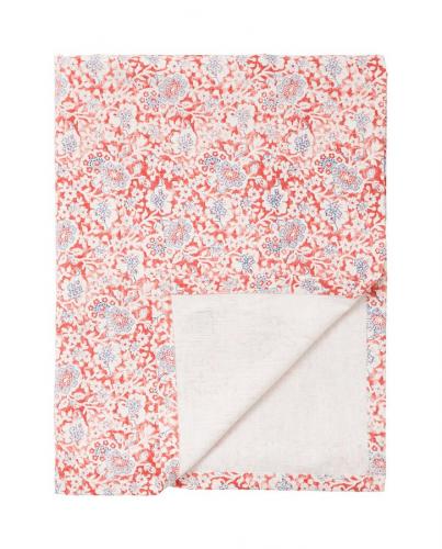 Lexington Tischdecke Printed Flowers Recycled Cotton Tablecloth 150x350