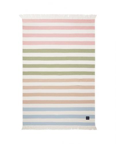 Lexington Herringsbone Multi Striped Recycled Cotton Throw