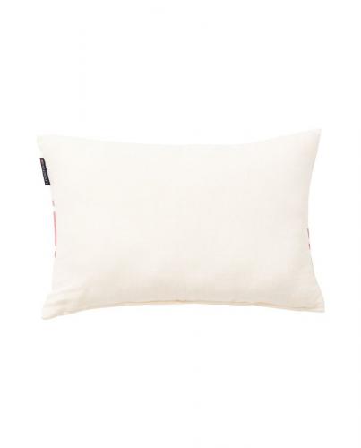 Preview: Lexington Embroidery Striped Linen/Cotton Kissenhülle 60x40