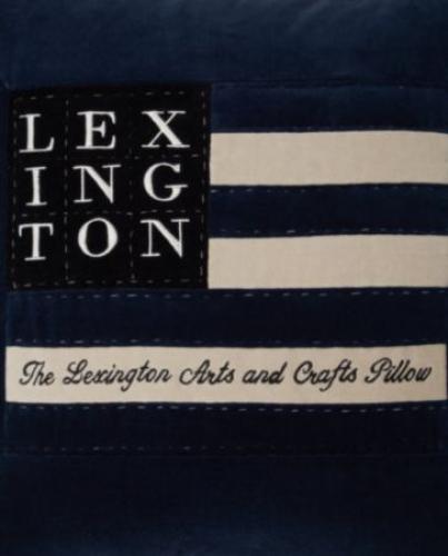 Lexington Kissenbezug 25 Years Arts & Crafst Cotton, Logo, Print