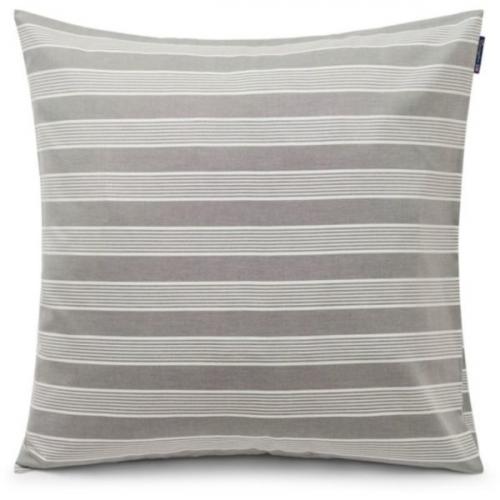Lexington Kopfkissenbezug Gray/White Striped Lyocell/Cotton, wunderschoen