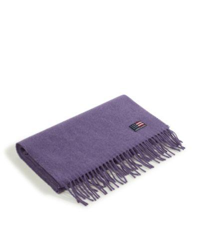 Lexington Massachussets Recycled Wool Blend Schal Lilac Melange, kuschelig, fein, schick