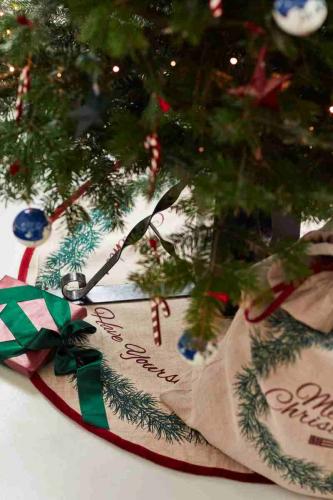 Preview: Lexington Papier Maché Weihnachtskugel Christmas Ornament SET White/Green