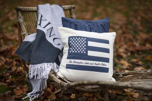 Lexington Kissenbezug Denim Arts & Crafts Cotton. Mood, Schick, Herbst
