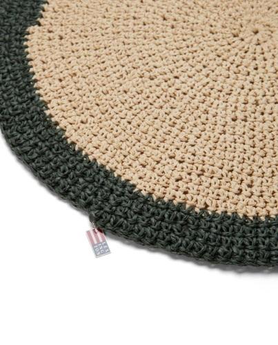 Preview: Lexington Platzset Round Recycled Paper Straw, Logo