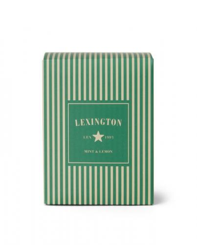 Preview: Lexington Kerze Scented Candle Mint & Lemon, schick, frisch