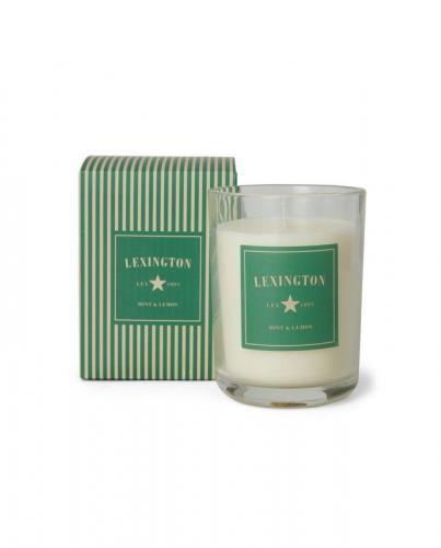 Preview: Lexington Kerze Scented Candle Mint & Lemon, Duft, frisch