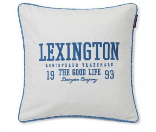 Lexington Logo Organic Cotton Twill Kissenbezug, super, schick, modern