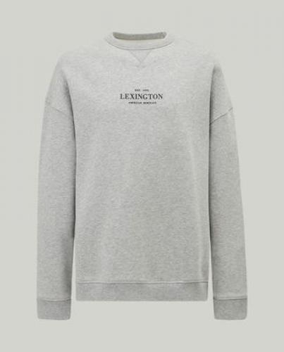 Lexington Rodney Sweatshirt Light Grey Melange, modern, schick