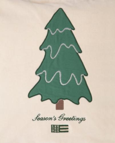 Lexington Kissenhülle PineTree Twill Patch Cotton Velvet, Logo