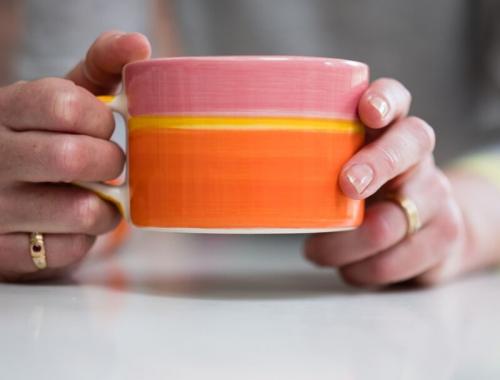 Musango Mugs Tri-colour Sunrise