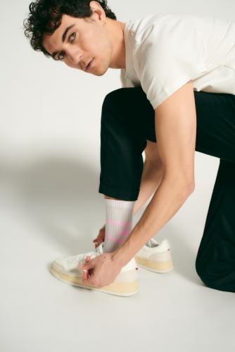 ooley Socken Pastel Neon Pink