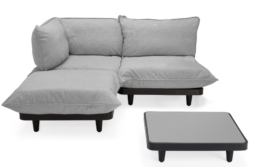 Fatboy Paletti Set Medium + Table, Rock Grey
