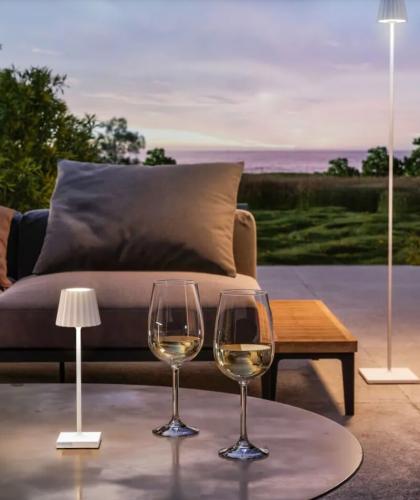 sompex LED Gartentischleuchte Troll Nano Rot