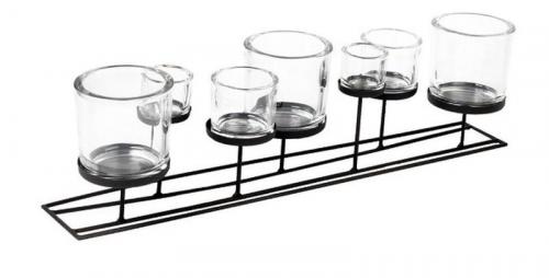 WMG E-Windlicht Lincoln mit Glas, schoen, Windlicht, Teelicht, schick