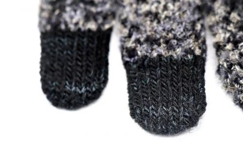 Evolg Handschuhe Mottled Charcoal. stylisch, gut, Draht, Technik