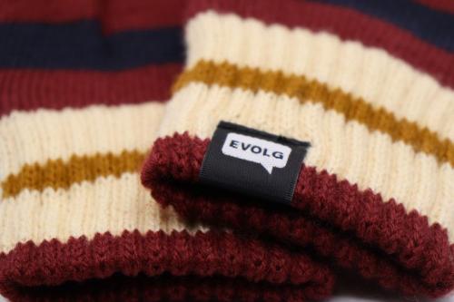 Preview: Evolg Handschuhe Axis Mustard d Blue Orange, Logo