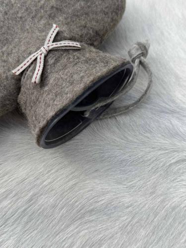 Dorothee Lehnen Herzwärmflasche Dackelmotiv, cashmere