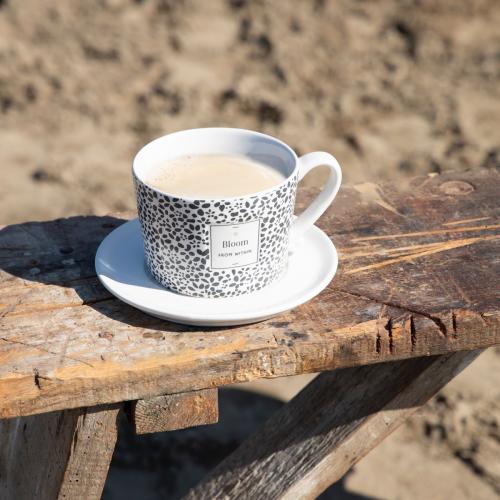 Preview: Bastion Collection Unterteller Herz grau